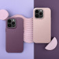 Kryt Leather Mag Cover na Apple iPhone 12 Pro Elegant  MagSAFE  Pieskovo ružový