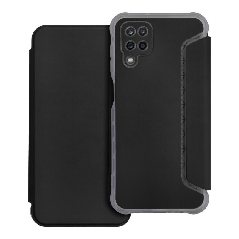 Peňaženkové puzdro Piano Book na Samsung Galaxy A12 Čierny
