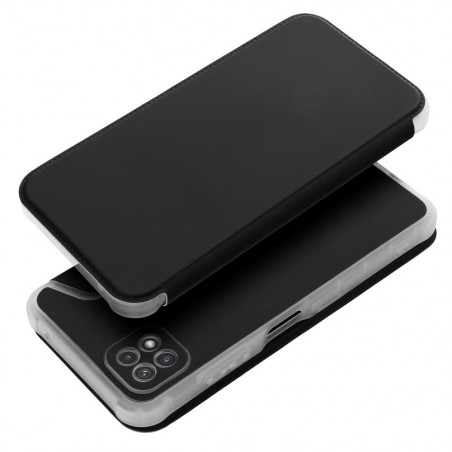 Peňaženkové puzdro Piano Book na Samsung Galaxy A22 5G Čierny