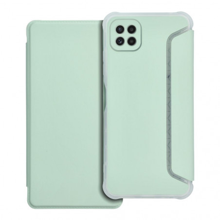 Peňaženkové puzdro Piano Book na Samsung Galaxy A22 5G Svetlo zelený