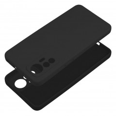 Kryt Silicone na XIAOMI 12 Lite Elegant  Čierny