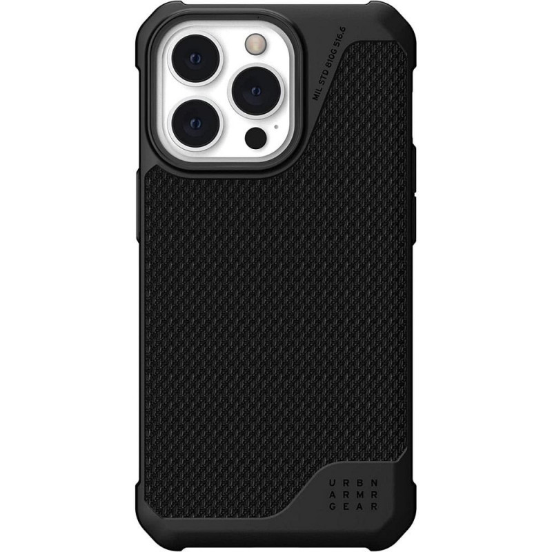 Kryt Urban Armor Gear Metropolis LT na Apple iPhone 13 Pro Prémiové puzdro  Kevlarovo čierny