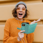Peňaženkové puzdro MEZZO Book na Apple iPhone 14 Mandala  Zelený