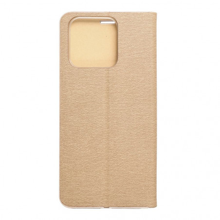 Peňaženkové puzdro LUNA Book Gold na XIAOMI Redmi 10C Elegant Zlatý