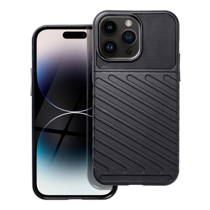 Kryt THUNDER na Apple iPhone 14 Pro Max Čierny
