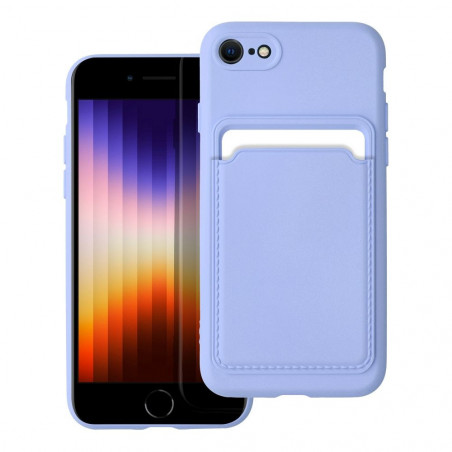 Kryt Card na Apple iPhone SE 2022 5G Fialový (Violet)