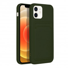 Kryt Card na Apple iPhone 12 Pro Zelený