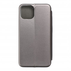 Peňaženkové puzdro Book Elegance na Apple iPhone 14 Elegant Šedý