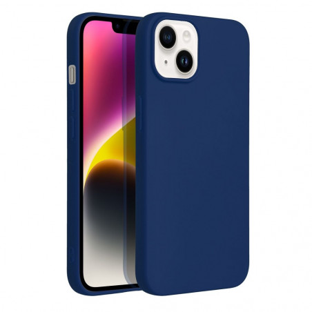 Kryt Soft na Apple iPhone 14 Tmavo modrý