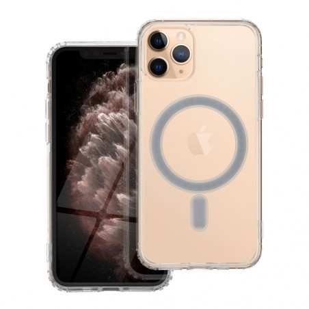 Kryt Clear Mag Cover na Apple iPhone 11 Pro MagSAFE Transparentný