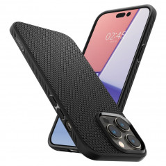 Kryt Spigen  Liquid Air na Apple iPhone 14 Pro Max Matná čierna
