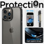Kryt Spigen Ultra Hybrid na Apple iPhone 14 Pro Max Krištáľovo čistý  Matná čierna