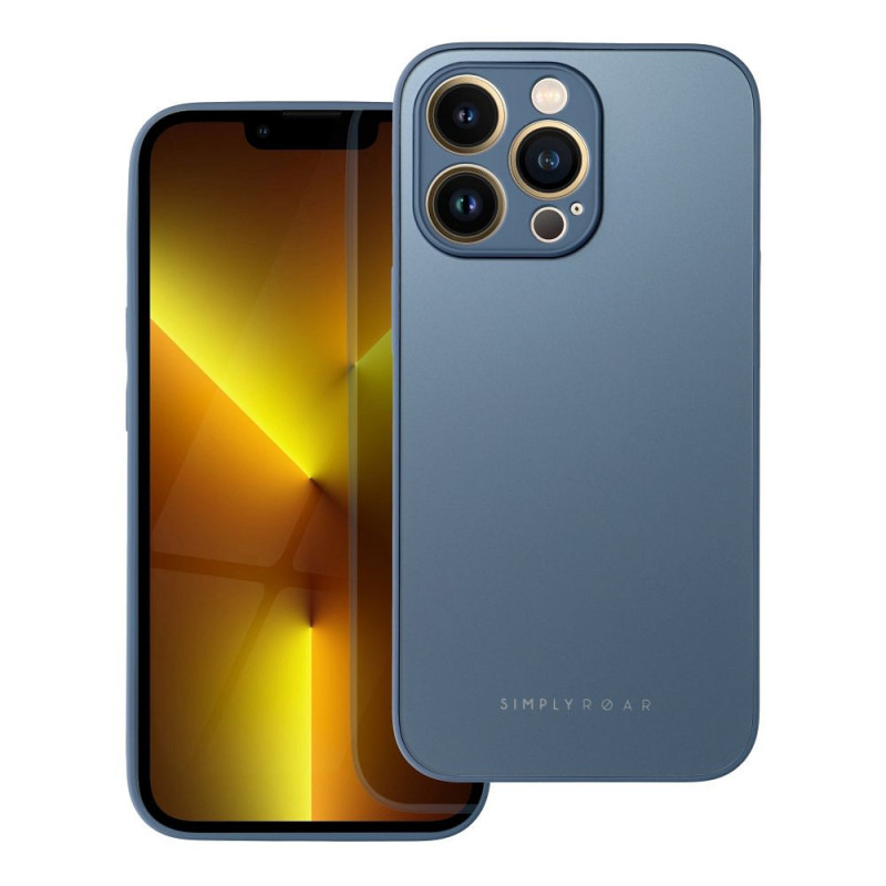 Kryt Roar Matte Glass na Apple iPhone X Štýlový  Modrý