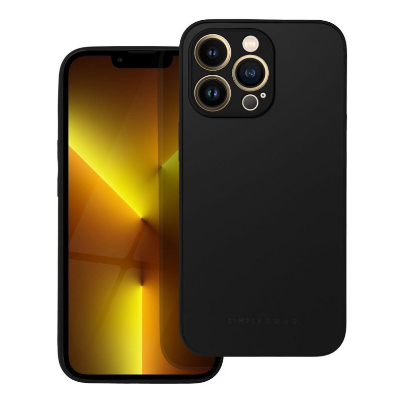 Kryt Roar Matte Glass na Apple iPhone X Štýlový  Čierny