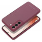 Kryt Roar Matte Glass na Samsung Galaxy A02s Štýlový  Vinovo červený
