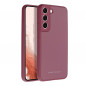 Kryt Roar Matte Glass na Samsung Galaxy A02s Štýlový  Vinovo červený