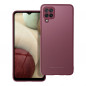 Kryt Roar Matte Glass na Samsung Galaxy A12 Štýlový  Vinovo červený