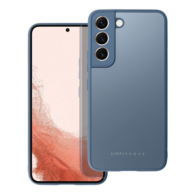 Kryt Roar Matte Glass na Samsung Galaxy A32 5G Štýlový  Modrý
