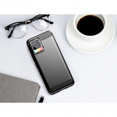 Kryt Carbon na realme 8 Elegant  Čierny