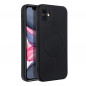 Kryt Silicone Mag Cover na Apple iPhone 11 MagSAFE  Čierny