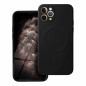 Kryt Silicone Mag Cover na Apple iPhone 11 Pro MagSAFE  Čierny