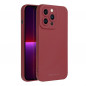 Kryt Roar Luna na Apple iPhone 13 Pro Max Jednofarebný, Štýlový, Estetický doplnok  Červený