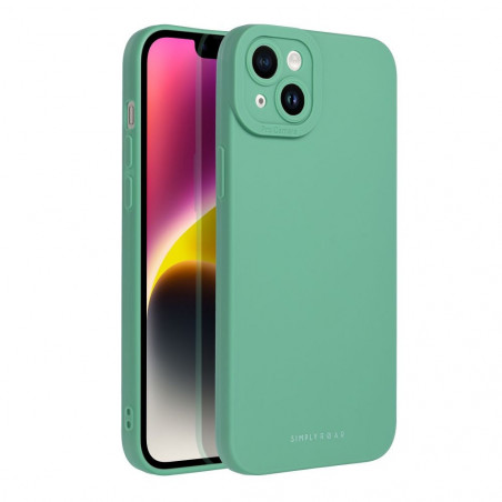 Kryt Roar Luna na Apple iPhone 14 Plus Jednofarebný, Štýlový, Estetický doplnok Zelený
