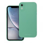 Kryt Roar Luna na Apple iPhone XR Jednofarebný, Štýlový, Estetický doplnok  Zelený