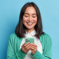 Kryt Roar Luna na Apple iPhone XR Jednofarebný, Štýlový, Estetický doplnok  Zelený
