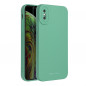 Kryt Roar Luna na Apple iPhone X Jednofarebný, Štýlový, Estetický doplnok  Zelený