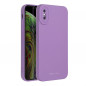 Kryt Roar Luna na Apple iPhone X Jednofarebný, Štýlový, Estetický doplnok  Fialový (Violet)