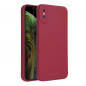 Kryt Roar Luna na Apple iPhone XS Jednofarebný, Štýlový, Estetický doplnok  Červený