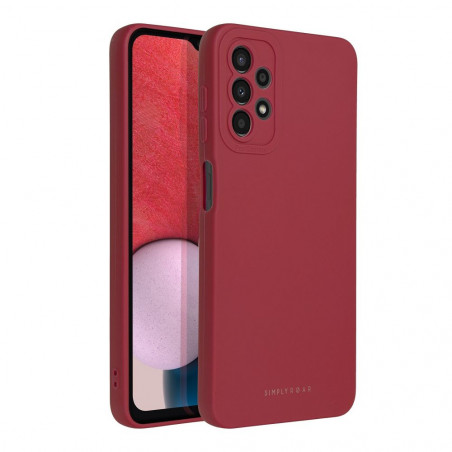 Kryt Roar Luna na Samsung Galaxy A13 LTE Jednofarebný, Štýlový, Estetický doplnok Červený