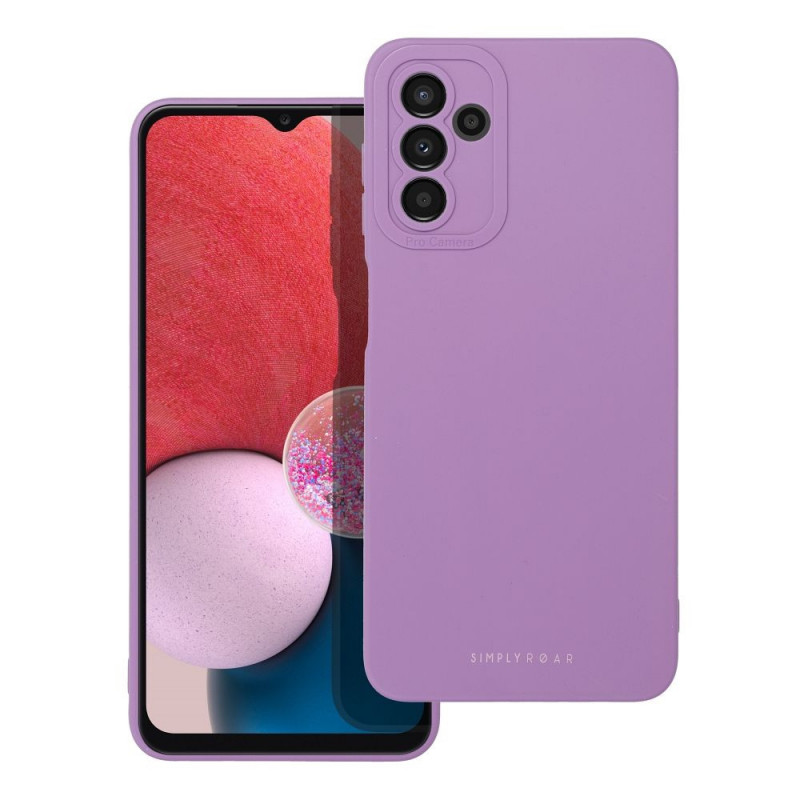 Kryt Roar Luna na Samsung Galaxy A13 5G Jednofarebný, Štýlový, Estetický doplnok  Fialový (Violet)