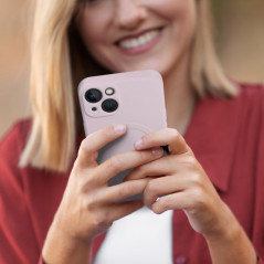 Kryt Silicone Mag Cover na Apple iPhone 11 Pro Max MagSAFE  Ružový