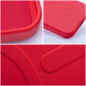 Kryt Silicone Mag Cover na Apple iPhone 13 Pro Max MagSAFE  Červený