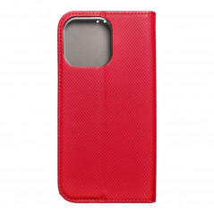 Peňaženkové puzdro Smart Case Book na Apple iPhone 14 Pro Max Červený