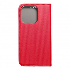 Peňaženkové puzdro Smart Case Book na Apple iPhone 14 Pro Červený