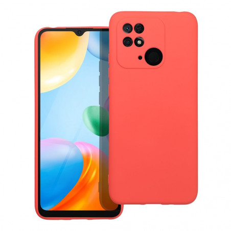 Kryt Silicone na XIAOMI Redmi 10C Elegant  Broskyňový
