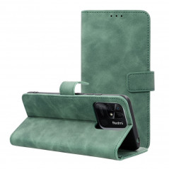 Peňaženkové puzdro TENDER Book na XIAOMI Redmi 10C Zelený