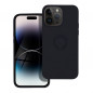 Kryt Silicone ring na Apple iPhone 14 Pro Max Čierny