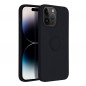 Kryt Silicone ring na Apple iPhone 14 Pro Max Čierny