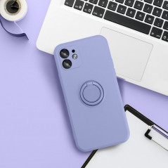 Kryt Silicone ring na Apple iPhone 14 Fialový (Violet)