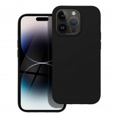 Kryt Silicone na Apple iPhone 14 Pro Elegant Čierny
