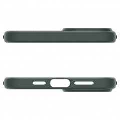 Kryt Spigen  Liquid Air na Apple iPhone 15 Temne zelená
