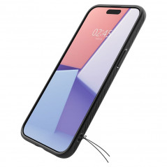 Kryt Spigen  Liquid Air na Apple iPhone 15 Pro Max Matná čierna