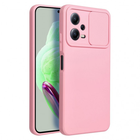 Kryt Slide na XIAOMI Redmi Note 12 5G Svetlo ružový