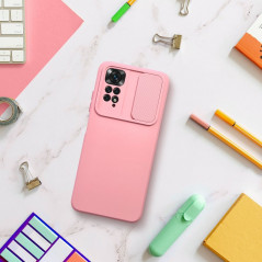 Kryt Slide na XIAOMI Redmi Note 12 5G Svetlo ružový