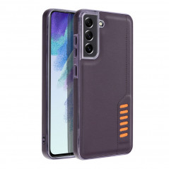 Kryt MILANO na Samsung Galaxy S21 FE 5G Tmavo fialový (purple)