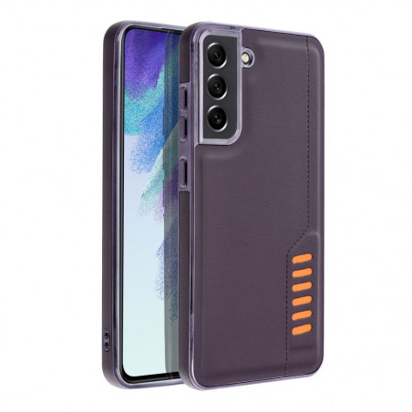Kryt MILANO na Samsung Galaxy S21 FE 5G Tmavo fialový (purple)